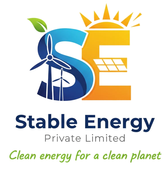 Solar Panel Installation Logo